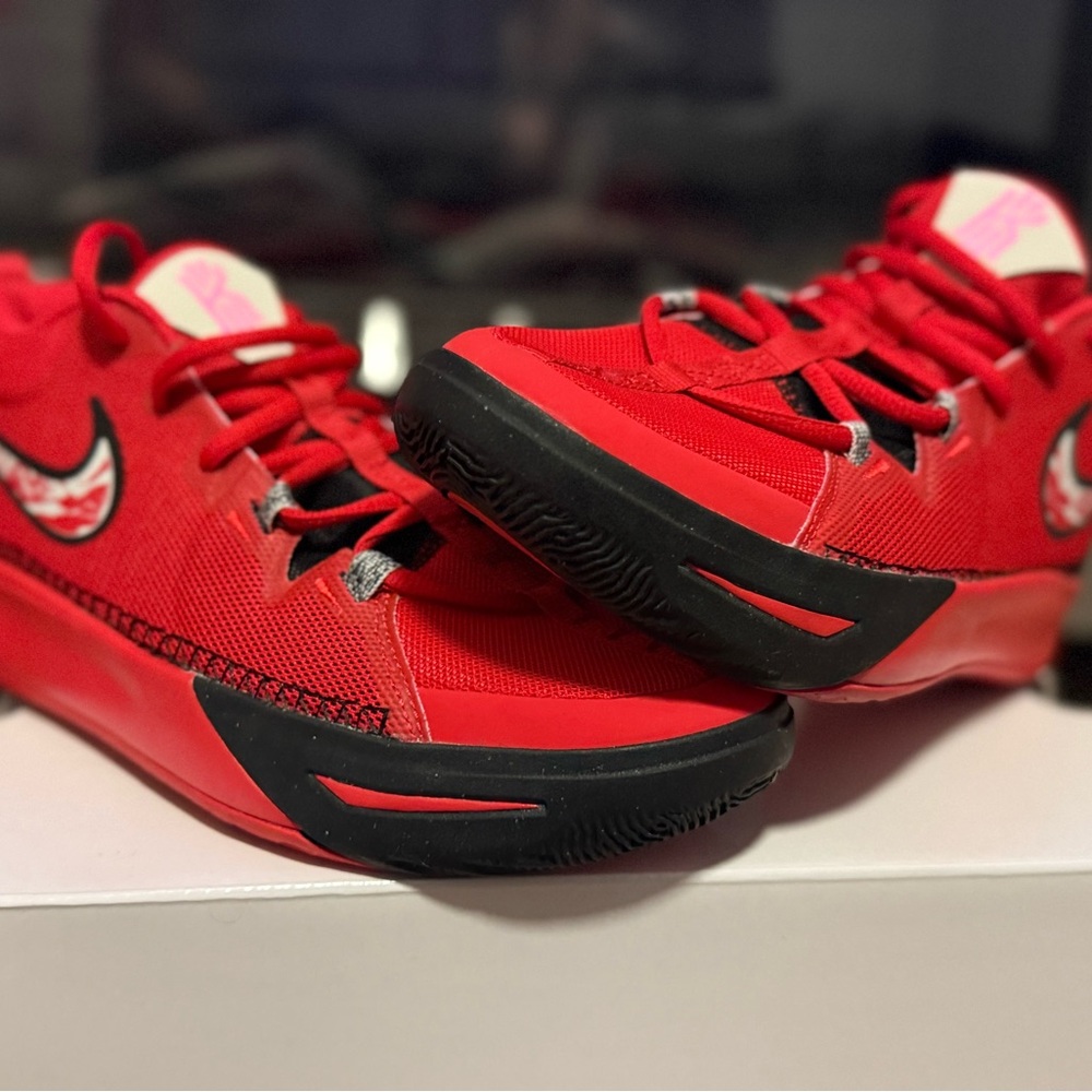 Nike Kids Red and Black Sneakers